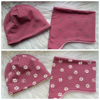 Čepice s nákrčníkem Fleece 49-51 cm