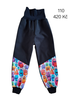Softshell kalhoty FLEECE 110