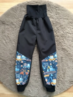 Softshellové kalhoty LETNÍ 116