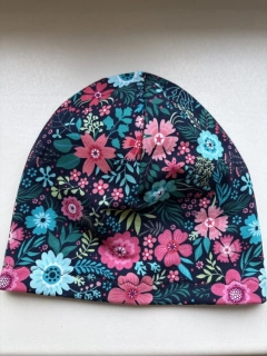 Bavlněná jednovrstvá čepička 52-54 cm 