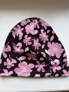 Bavlněná jednovrstvá čepička 52-54 cm 