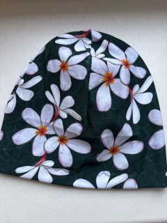 Bavlněná jednovrstvá čepička 52-54 cm 