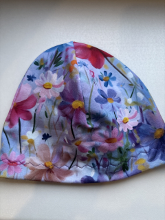 Bavlněná jednovrstvá čepička 49-51 cm 