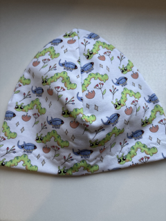 Bavlněná jednovrstvá čepička 49-51 cm 